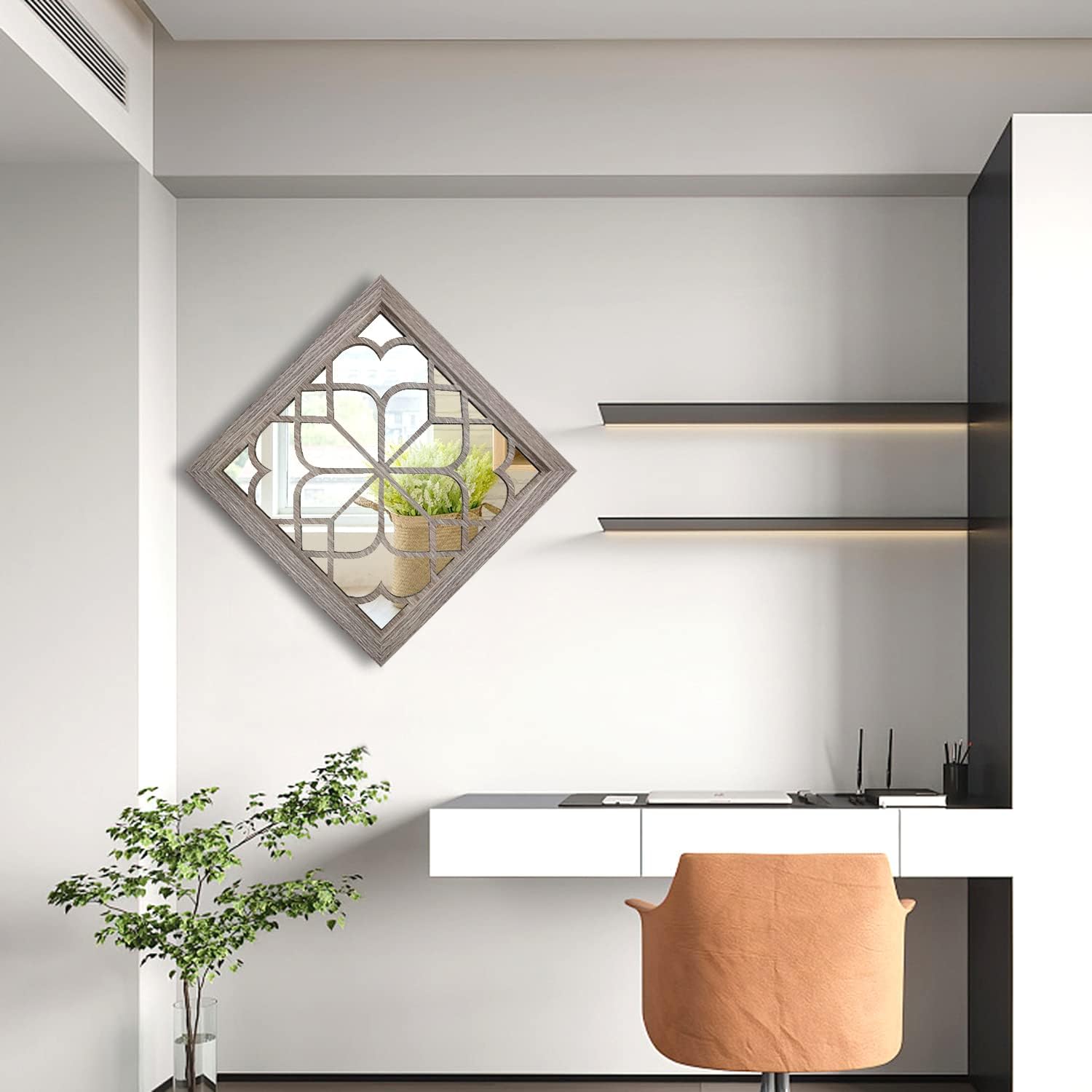 2 Farmhouse Square True Mirrors