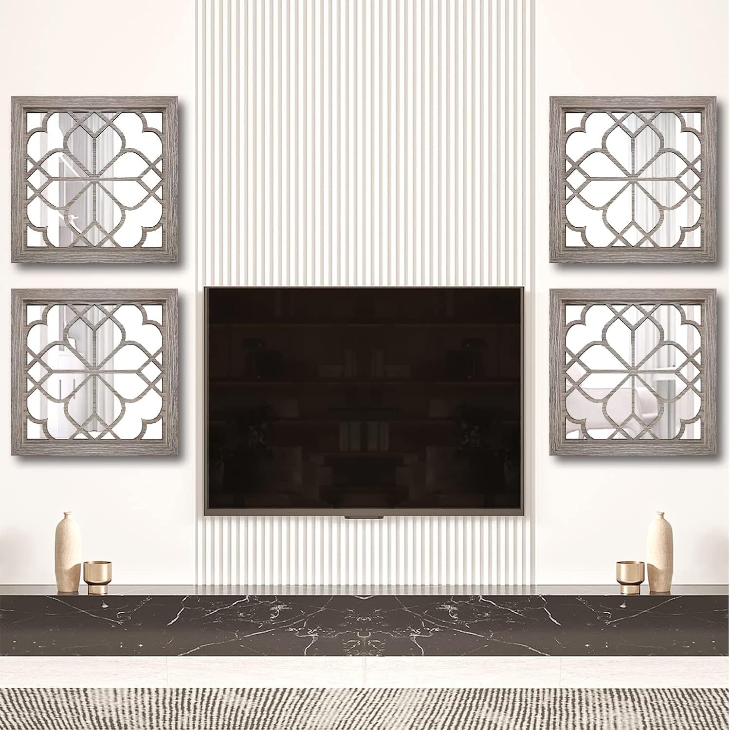 2 Farmhouse Square True Mirrors