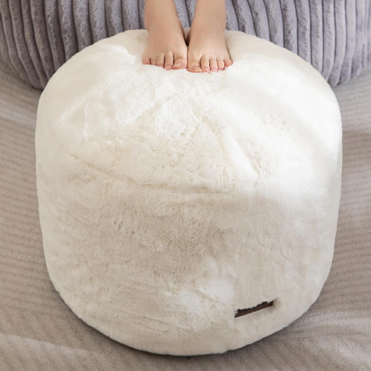 Ottoman Round Modern Foam