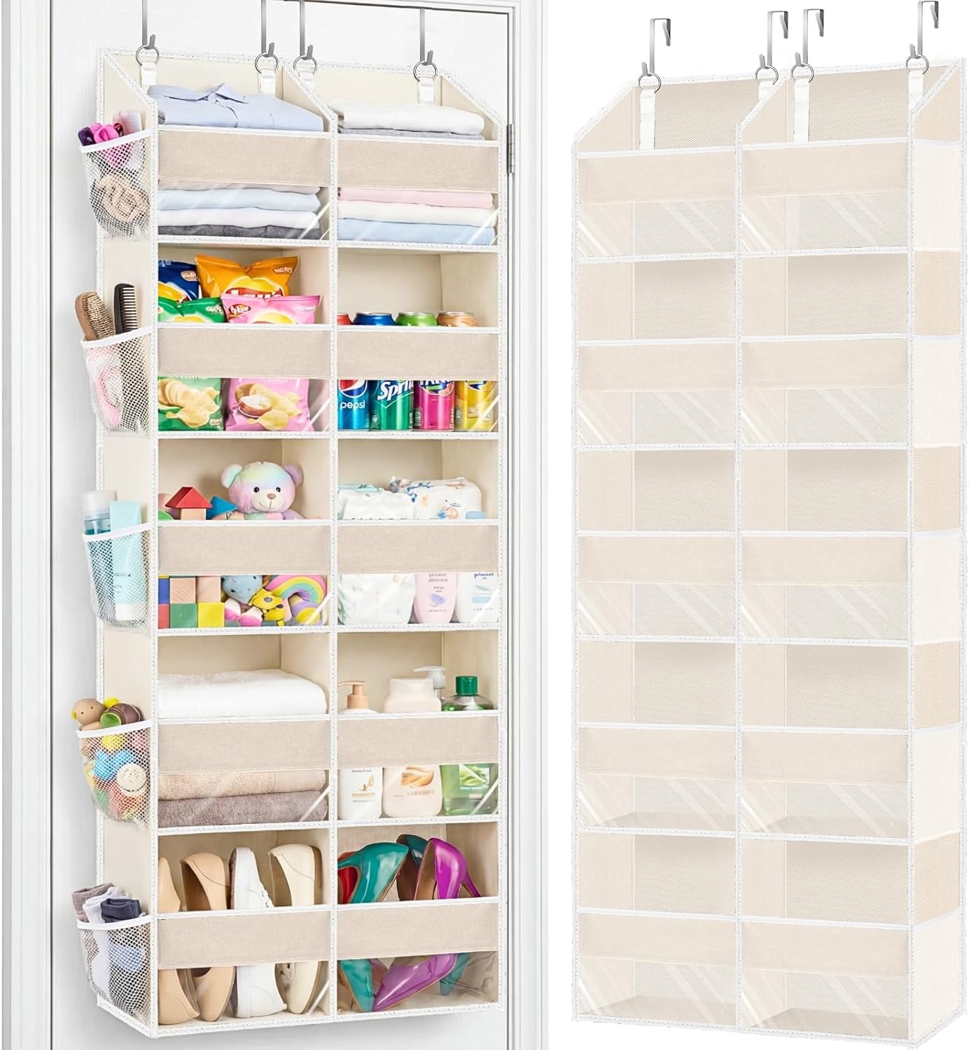 Over the Door Organizer 5 Tiers