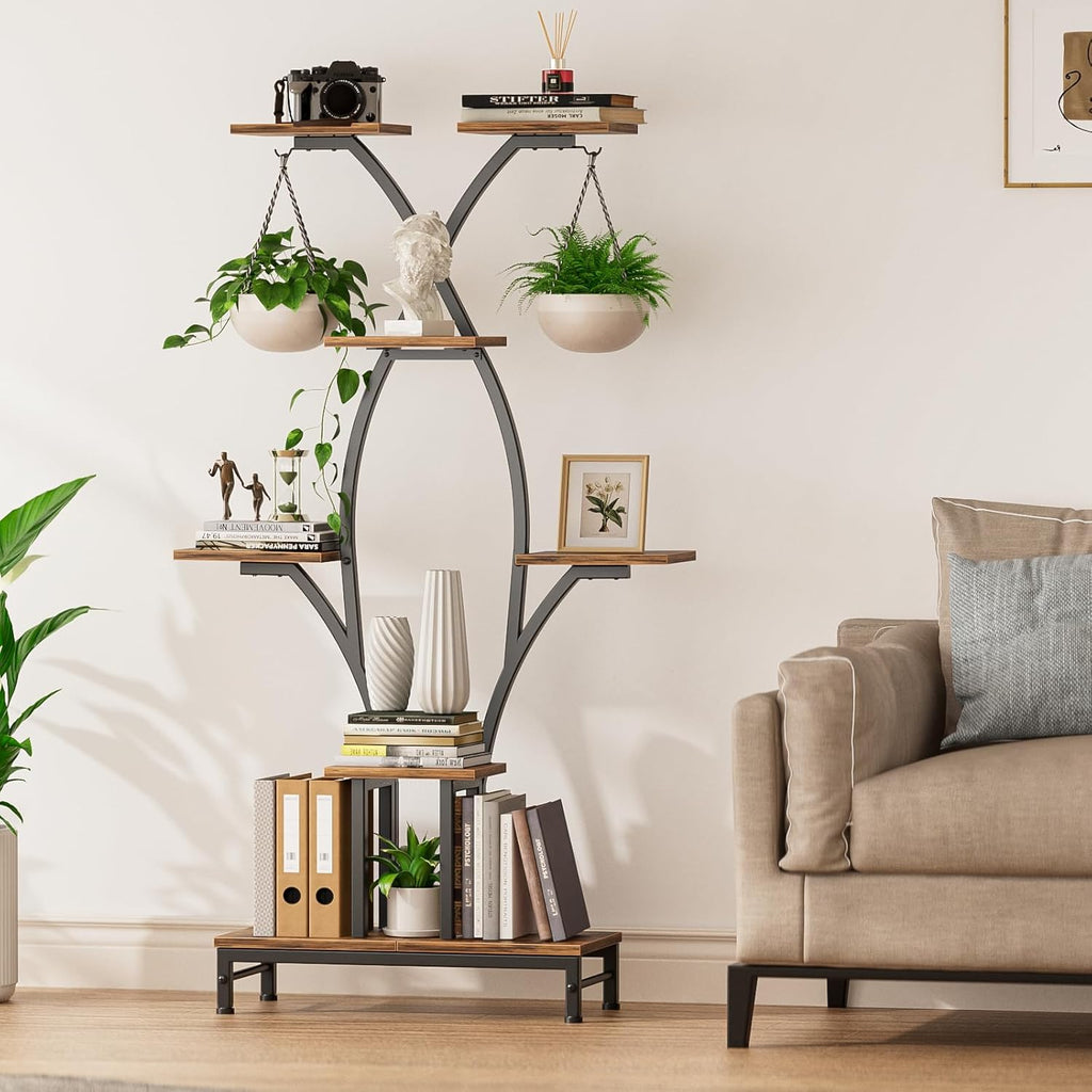 Plant Stand Indoor with Grow Lights