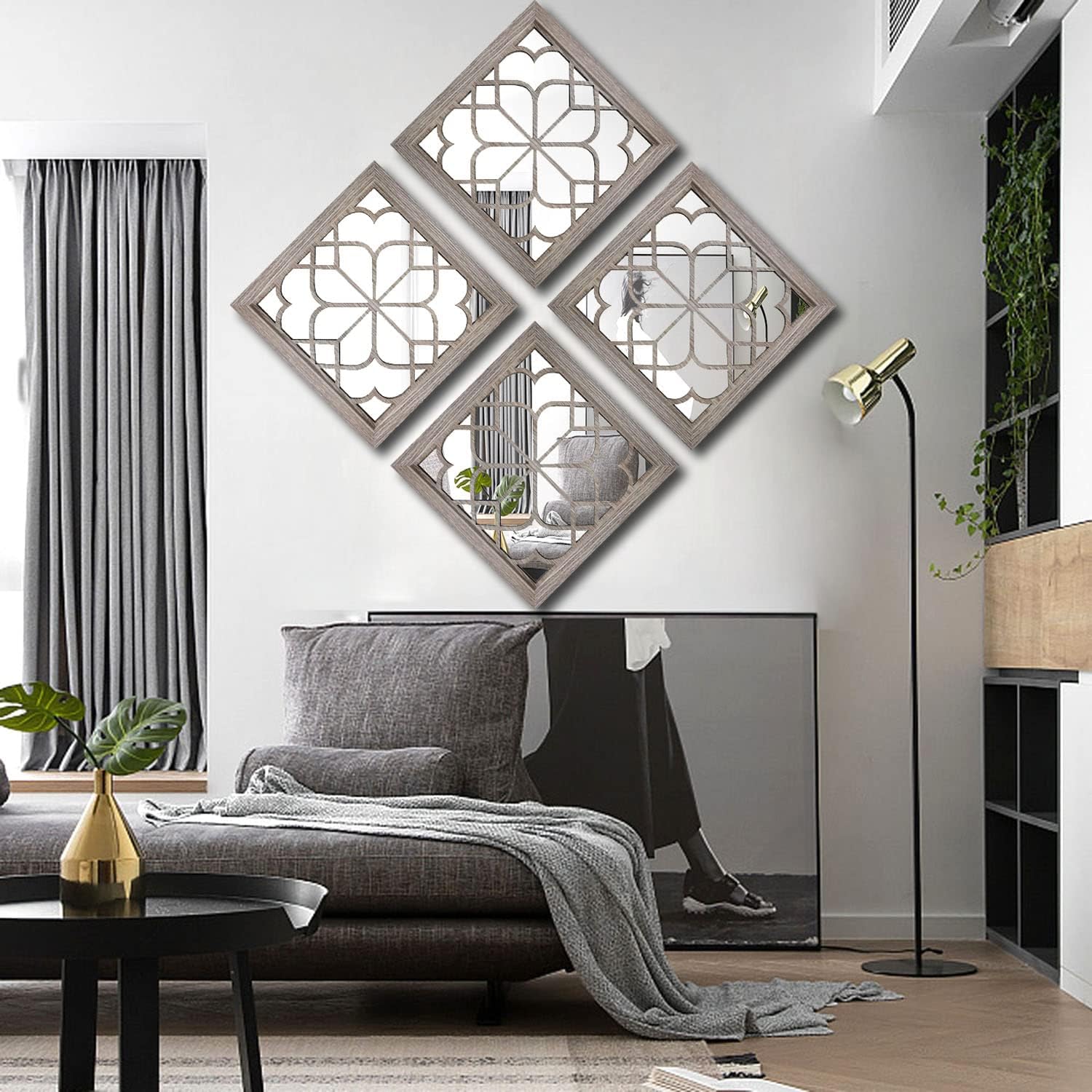 2 Farmhouse Square True Mirrors