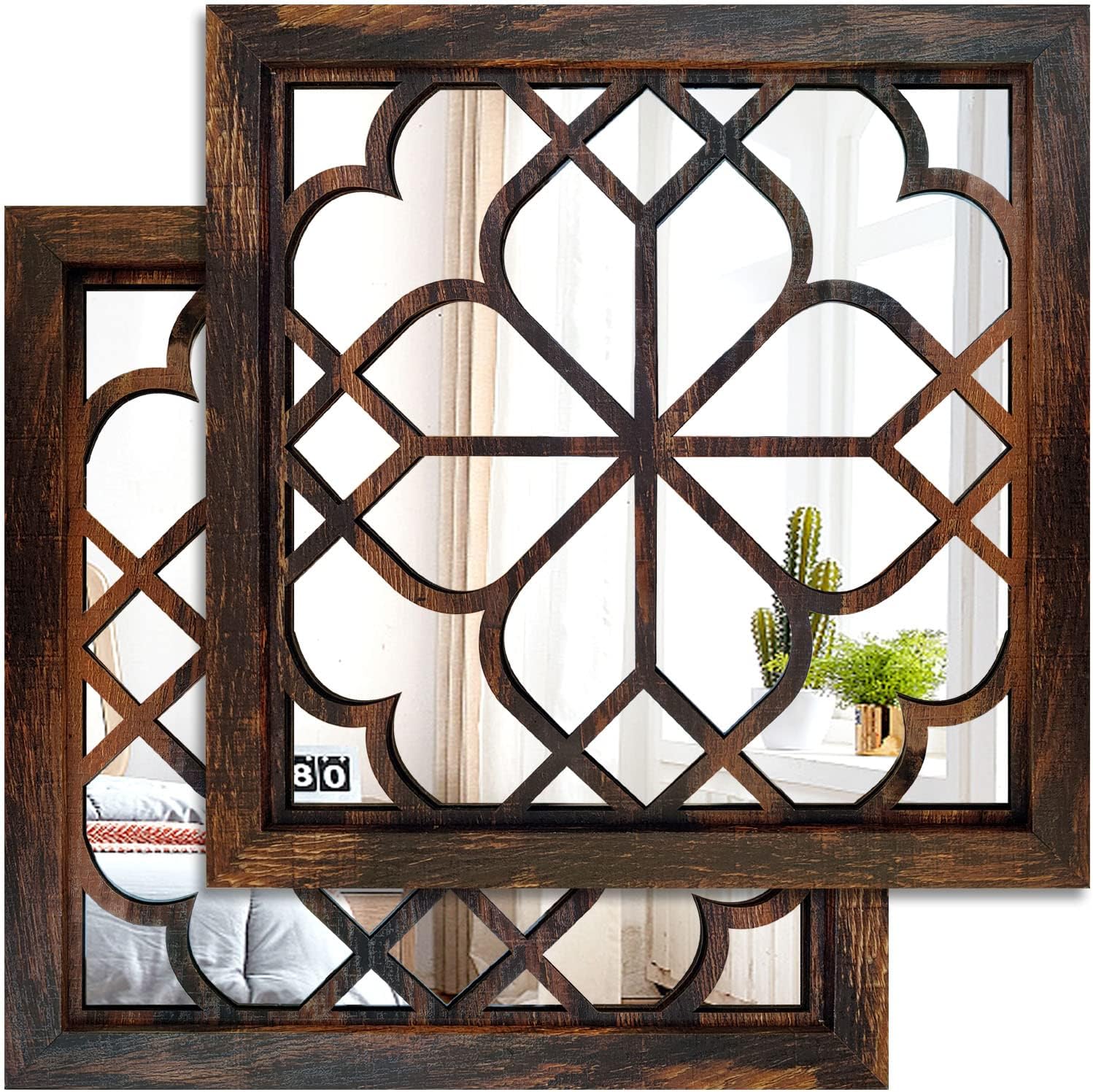 2 Farmhouse Square True Mirrors