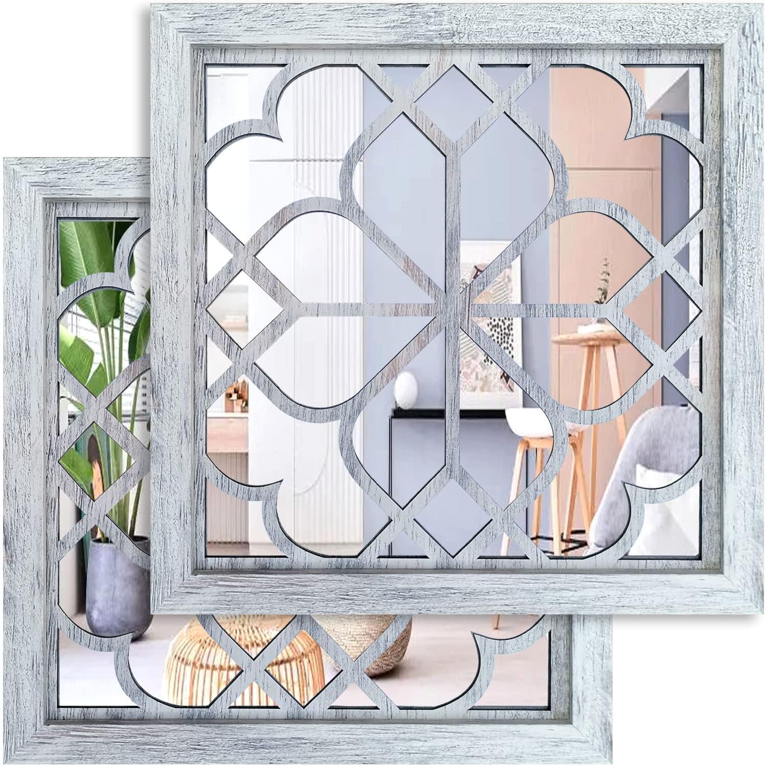 2 Farmhouse Square True Mirrors