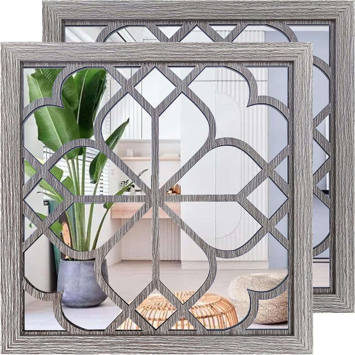 2 Farmhouse Square True Mirrors